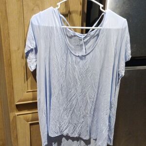 Light Blue Women's Top